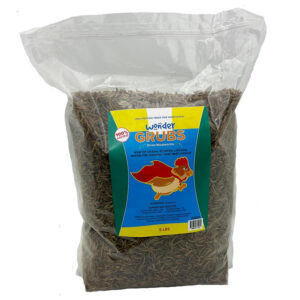 PH525 Wonder Grubs, Dried Mealworms, 5 lb
